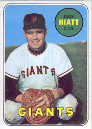 1969 Topps Baseball Cards      204     Jack Hiatt